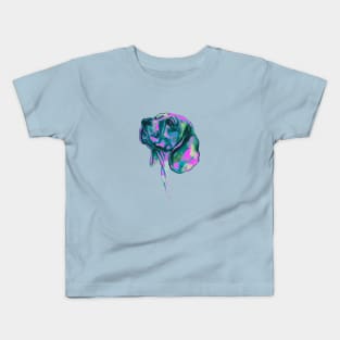 Neon Dog. Kids T-Shirt